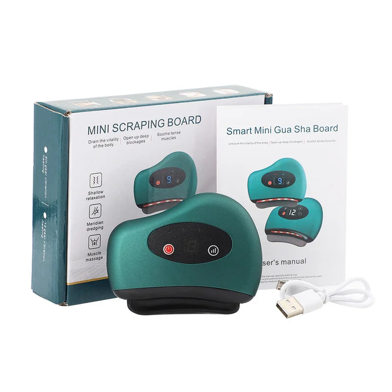 Electric Gua Sha Face Massager Facial Body Scraping Tool for Wrinkle Removal Skin Firm Tightening Lift Beauty Personal Care