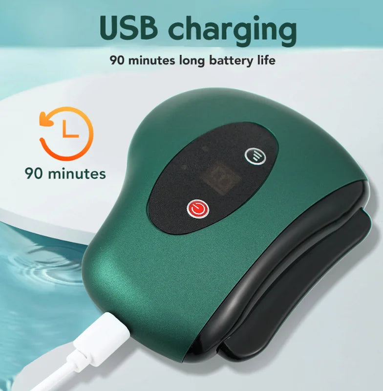 Electric Gua Sha Face Massager Facial Body Scraping Tool for Wrinkle Removal Skin Firm Tightening Lift Beauty Personal Care